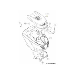 CAPPUCCIO ASM TOP G-STYLE NERO 631-05404 ORIGINALE MTD