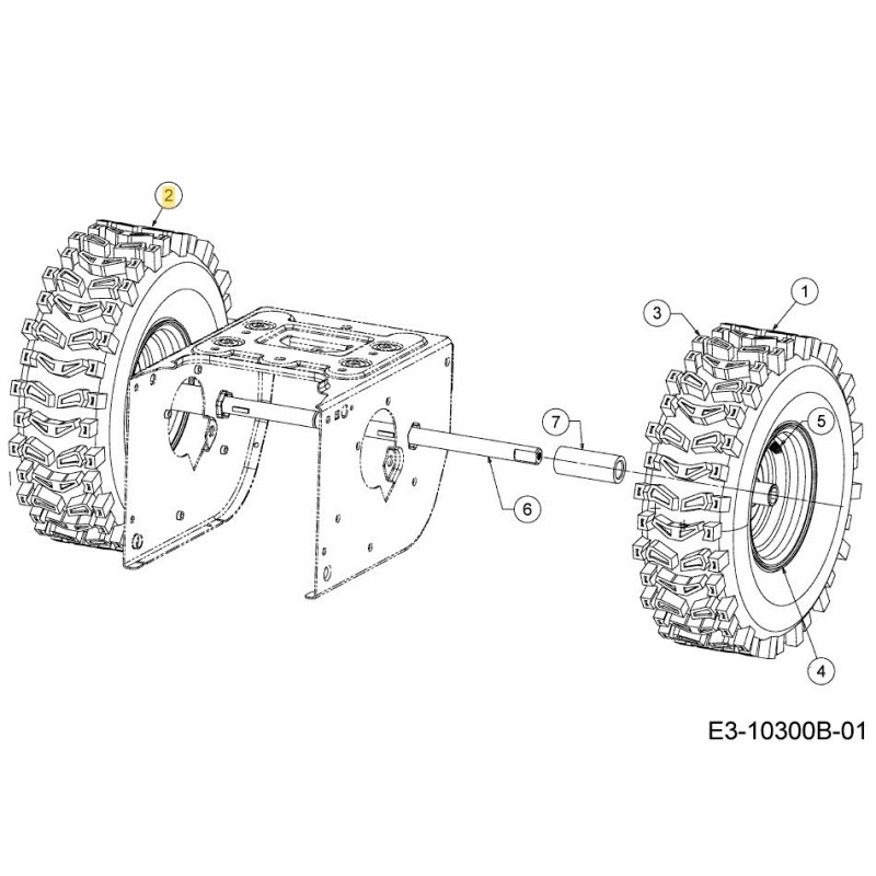 RUEDA: COMP: 15x5x6 X-TRAC RH 634-04148ACB ORIGINAL MTD