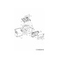 BOLSA DE CÉSPED ENSAMBLE 30" WOLF GARTEN 664-05022 ORIGINAL MTD