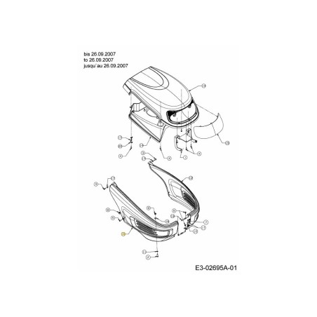 731-2308B / 931-2308B 731-2308B ORIGINAL MTD | Newgardenstore.eu