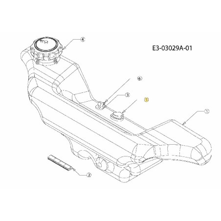 SENSOR-LOW FUEL 751-3161 ORIGINAL MTD | Newgardenstore.eu