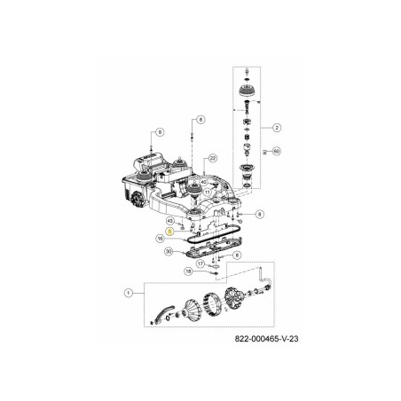 PCBA FRONTAL 753-11285 ORIGINAL MTD | Newgardenstore.eu