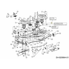 BELT-V A SEC X 132.28 754-04168 ORIGINAL MTD | Newgardenstore.eu