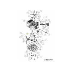 ALBERO MOTORE 751-15366 ORIGINALE MTD | Newgardenstore.eu