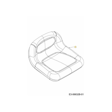 ASIENTO:MED:WOLF:NO OPS:RAL 1021 757-04162 ORIGINAL MTD | Newgardenstore.eu