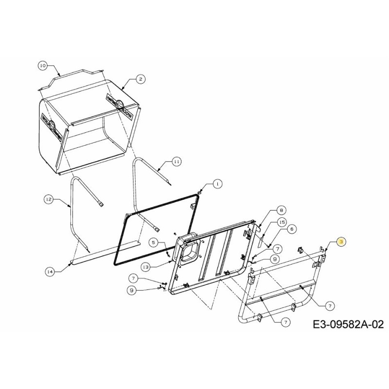 TUBO ASM BAGR 683-05066B-S ORIGINALE MTD