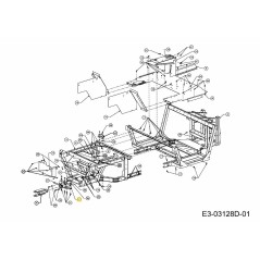 Anhängerkupplung, Empfänger RR 607-04142A-S ORIGINAL MTD | Newgardenstore.eu