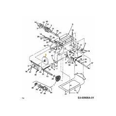 ATTRITO DISCO-ASSY 656-0012A ORIGINALE MTD | Newgardenstore.eu