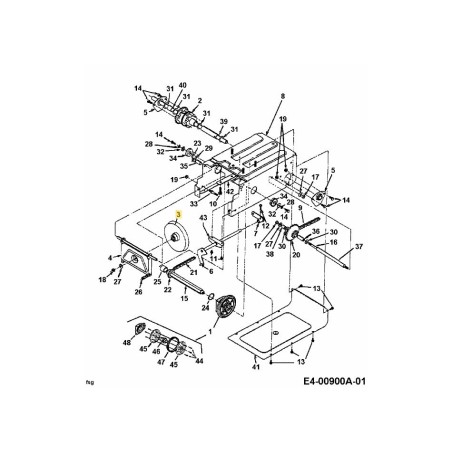 ATTRITO DISCO-ASSY 656-0012A ORIGINALE MTD | Newgardenstore.eu