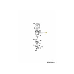 1500-W-Motor + Aluminiumwicklungen 1115000 ORIGINAL MTD | Newgardenstore.eu