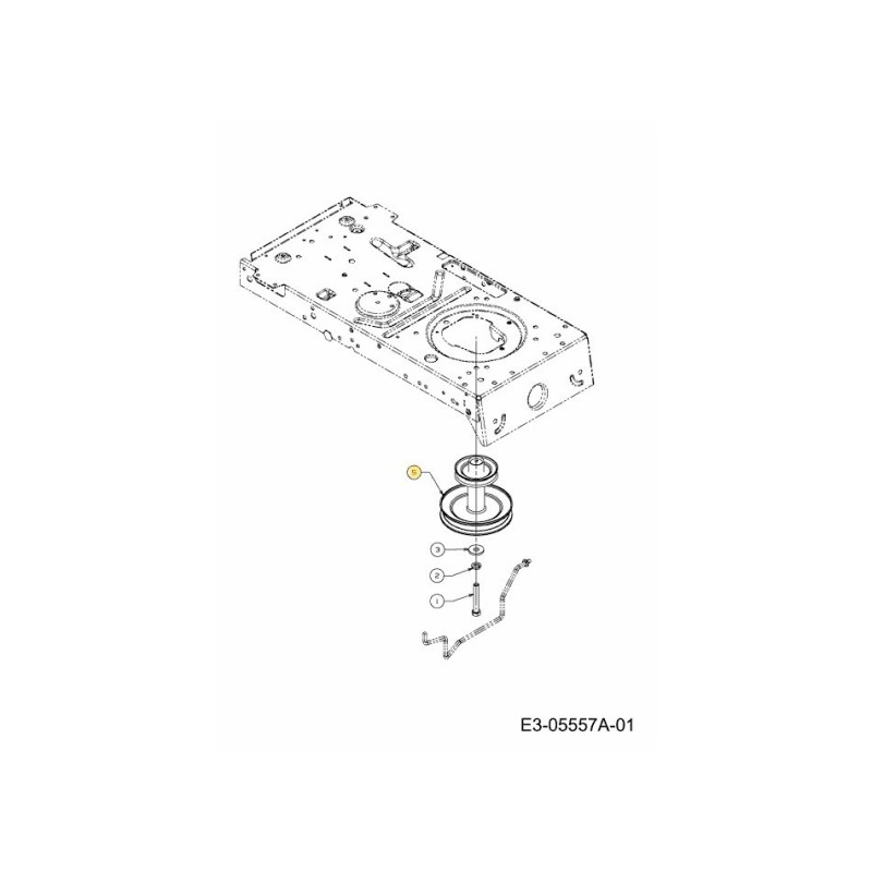 PUL ENG 3.78 x 6.12 DIA HYDRO 756-04427 ORIGINALE MTD
