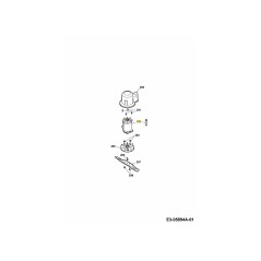 MOTOR 1600W,Al-Windings,HUJIAN 1116000 ORIGINAL MTD | Newgardenstore.eu