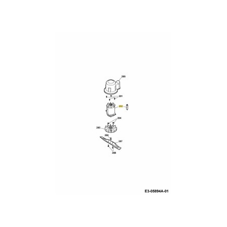 MOTOR 1600W, Bobinados de aluminio, HUJIAN 1116000 ORIGINAL MTD | Newgardenstore.eu