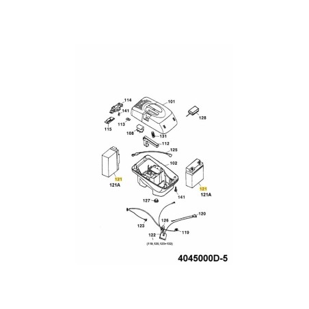 ACCU PACKET 17 LC-RD 1217 P 4948066 ORIGINAL MTD | Newgardenstore.eu