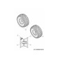 RUEDA COMPLETA 15x6x6 634-05067-CG ORIGINAL MTD