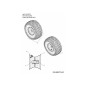 RUEDA COMPLETA 15x6x6 634-05067-G ORIGINAL MTD RUEDA COMPLETA 15x6x6 634-05067-G ORIGINAL MTD