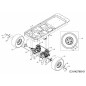 JANTE COMPLÈTE 18.0X8.5-8 634-04293 ORIGINALE MTD