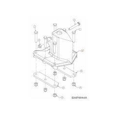 WEDGE LOG SPLITTER 719-04529 ORIGINAL MTD