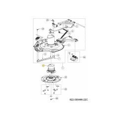MOWING MOTOR 753-11278 ORIGINAL MTD | Newgardenstore.eu