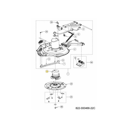 MOTOR DE CORTADORA 753-11278 ORIGINAL MTD | Newgardenstore.eu