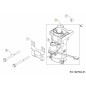motorino di avviamento 725-06907 ORIGINALE MTD