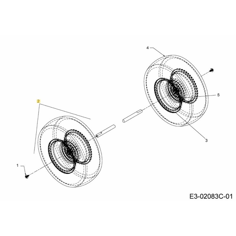 WHL:COMP:18 x 6,5 734-0592-CB ORIGINAL MTD