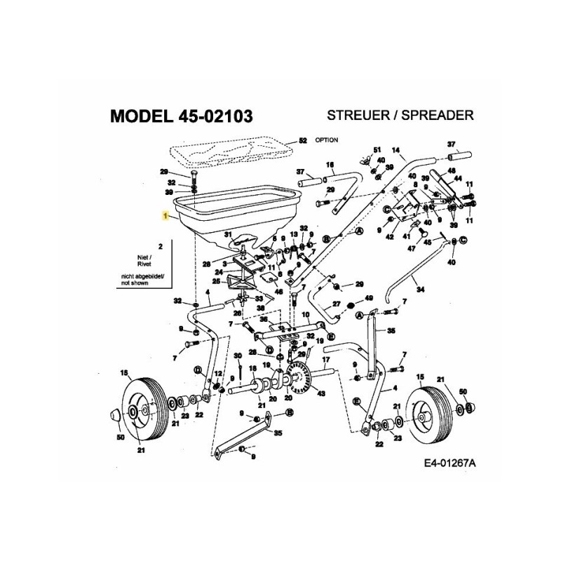 HOPPER AF-44624 ORIGINAL MTD