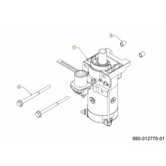 AVVIAMENTO ELETTRICO 651-08636 ORIGINALE MTD | Newgardenstore.eu