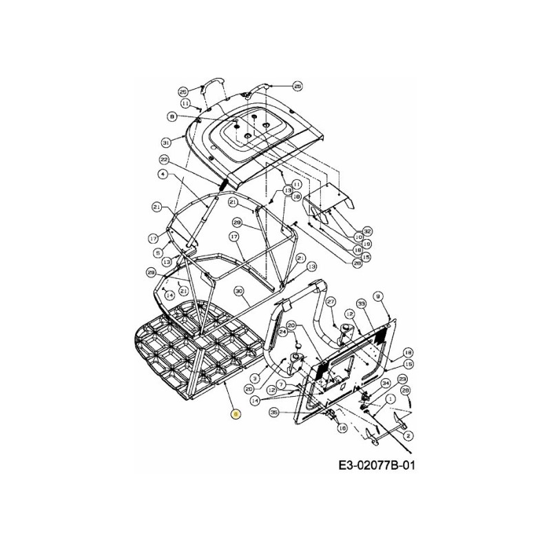 MOUCHOIRS EN SAC D'HERBE 664-0110A ORIGINAL MTD