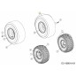 JANTE COMPLÈTE 18X9.5-8 SQ SH 634-04641-CB ORIGINAL MTD