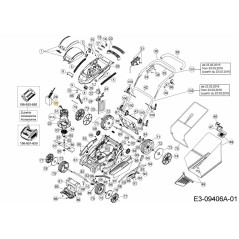 MOTOR ELÉCTRICO 624-05053 ORIGINAL MTD | Newgardenstore.eu