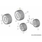 ASM:WHL COMP 18x9.5 BUJE DESPLAZADO 734-04523AOG ORIGINAL MTD ASM:WHL COMP 18x9.5 BUJE DESPLAZADO 734-04523AOG ORIGINAL MTD