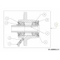 SPINDLE ASM PULLEY 618-05132 ORIGINAL MTD