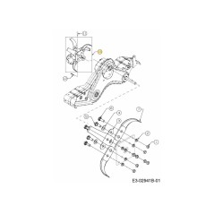 TINE ASSY 784-0205A ORIGINAL MTD
