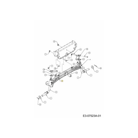 ACHSE:DREHSTELLE:STABE:GUSS 719-04413A ORIGINAL MTD | Newgardenstore.eu