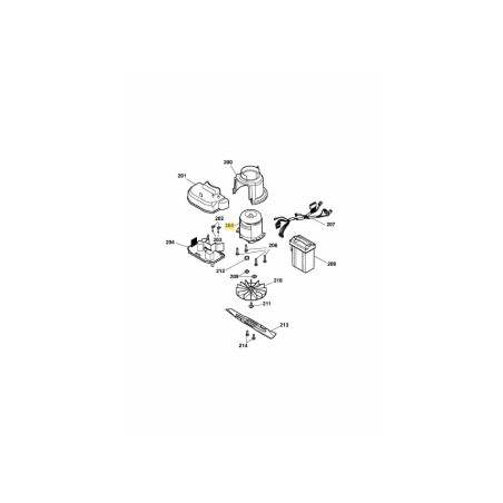 Motor trifásico de 80 V para cortacésped: 1139001 ORIGINAL MTD | Newgardenstore.eu