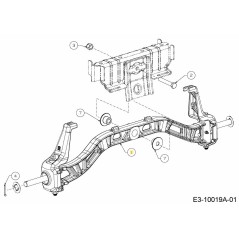 Achse: Kugelgelenk: Guss 719-05069A Original MTD | Newgardenstore.eu