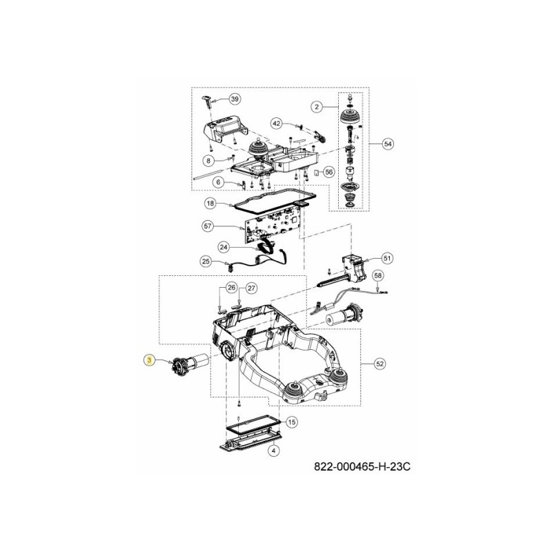 MOTORE DI AZIONAMENTO 753-11279 ORIGINALE MTD