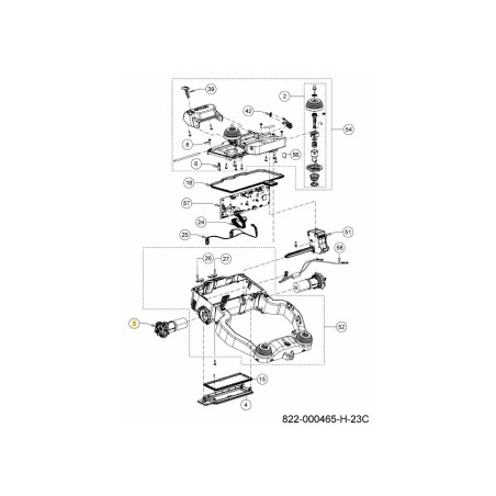 MOTORE DI AZIONAMENTO 753-11279 ORIGINALE MTD | Newgardenstore.eu