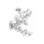 Zahnrad-Wurm-Links Doppel-Gewinde 717-1425 Original Montiert