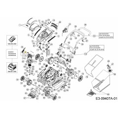 Elektromotor 624-05054 Original MTD