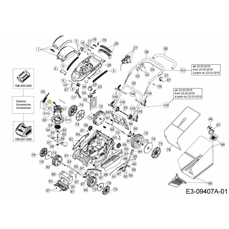 MOTORE ELETTRICO 624-05054 ORIGINALE MTD