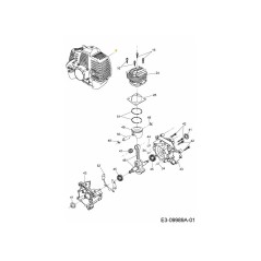 MOTOR CPL. 092.63.908 ORIGINAL MTD | Newgardenstore.eu