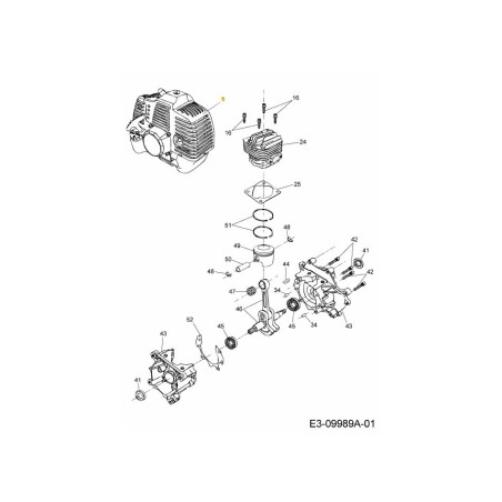 ENGINE CPL. 092.63.908 ORIGINAL MTD | Newgardenstore.eu