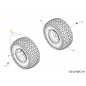 WHL COMPL 20.0x8.0x8.0 SQ SH 634-0104-CB ORIGINALE MTD