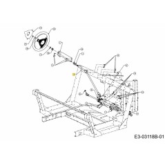 Wellenlenkung 5/6/7000SER 717-04200 Original MTD | Newgardenstore.eu
