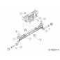 AXLE ASM:FRT 683-05145 ORIGINAL MTD AXLE ASM:FRT 683-05145 ORIGINAL MTD