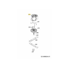 MOTORE ELETTRICO 1200W YAT 34/37 NUOVO PCB 624-04033A ORIGINALE MTD | Newgardenstore.eu