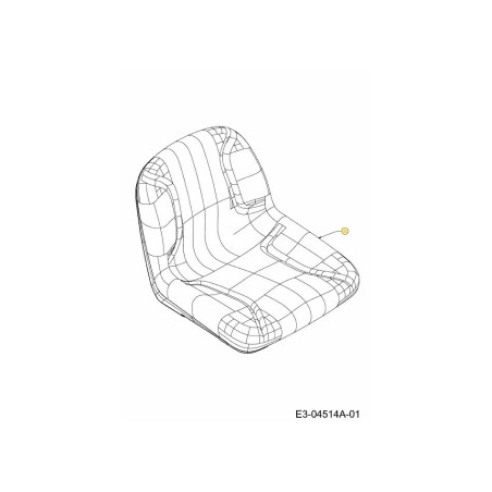 ASIENTO: RESPALDO ALTO: NEGRO 757-04086 ORIGINAL MTD | Newgardenstore.eu