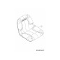 SEAT:HOHE RÜCKENLEHNE:CUB:w/OPS 757-04091 ORIGINAL MTD